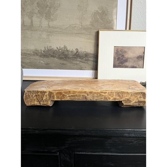 Large Vintage Wood Riser - Picture 6 of 8